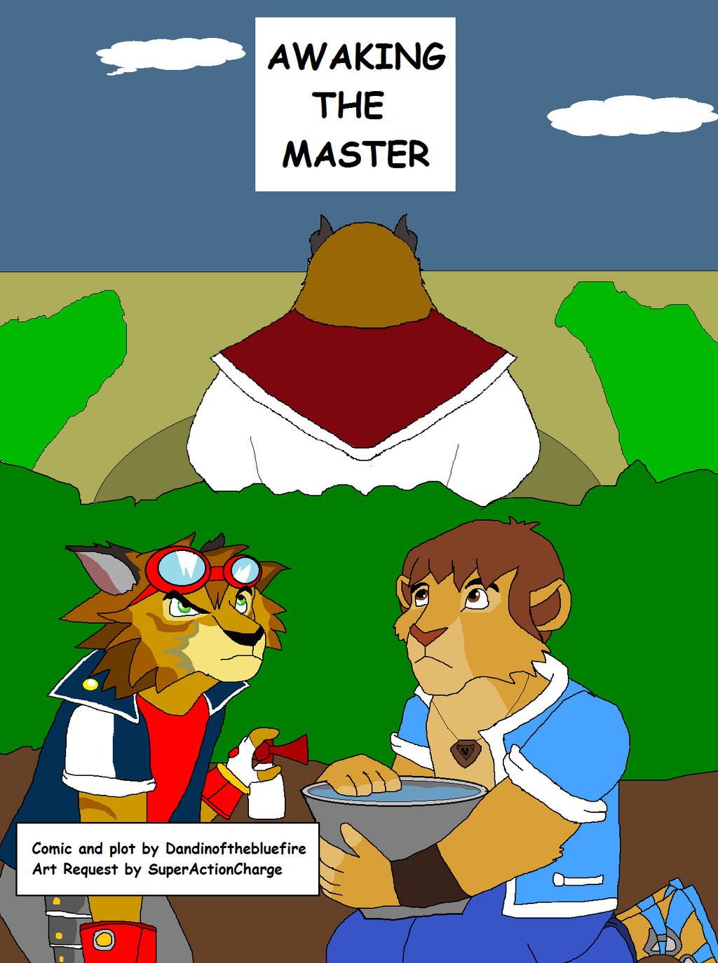 Awaking the master cover by DandinFreeLands on DeviantArt