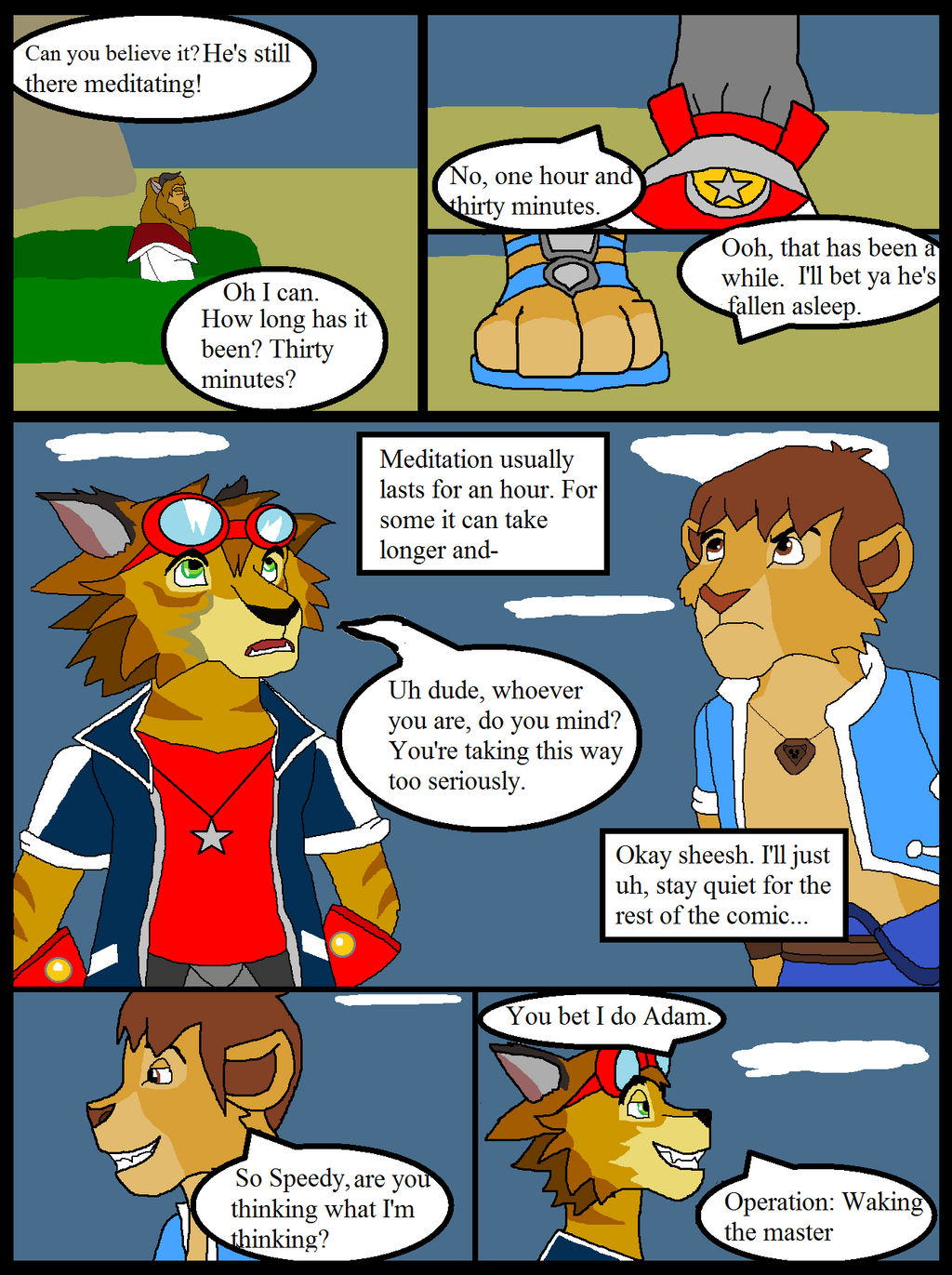 Awaking the master page 2 by DandinFreeLands on DeviantArt