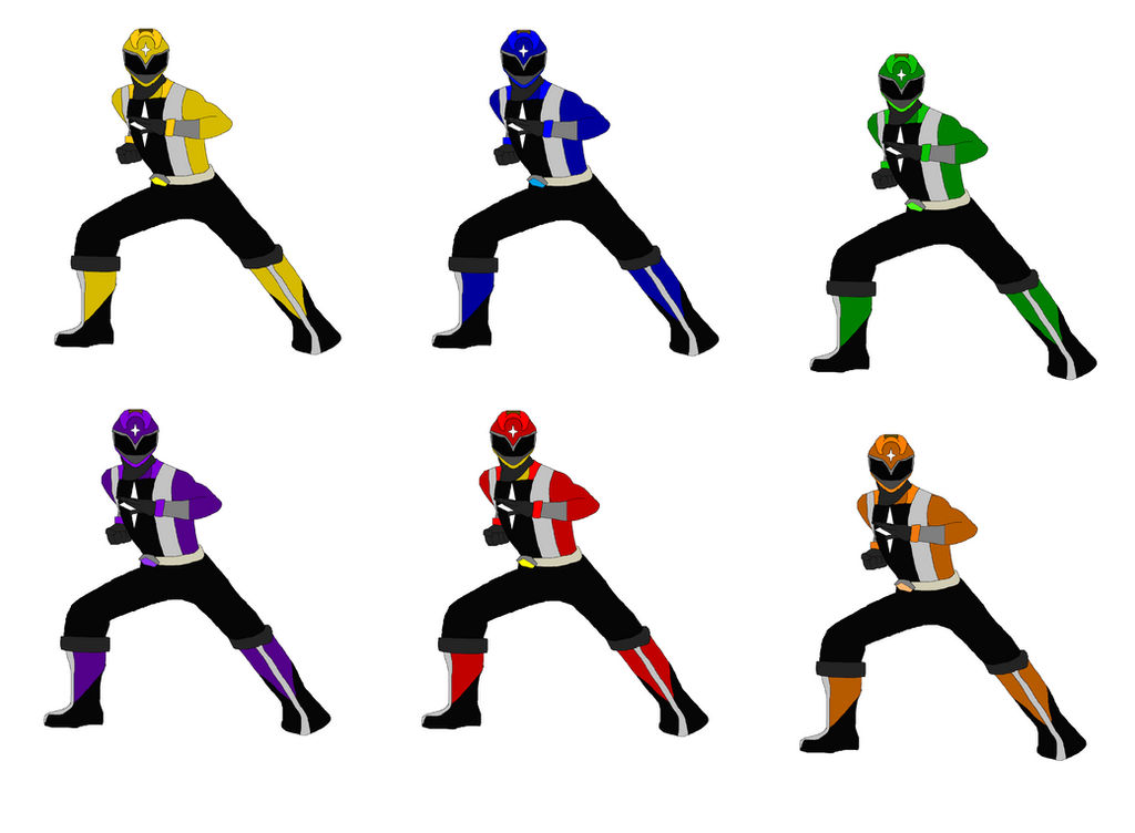 Sentai Ranger Colors by DandinFreeLands on DeviantArt