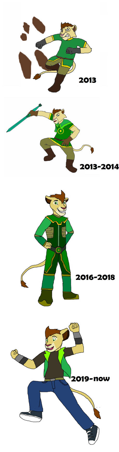 Conner through the years by DandinFreeLands on DeviantArt