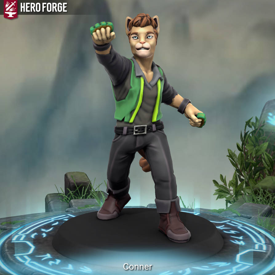 Hero forge Conner by DandinFreeLands on DeviantArt