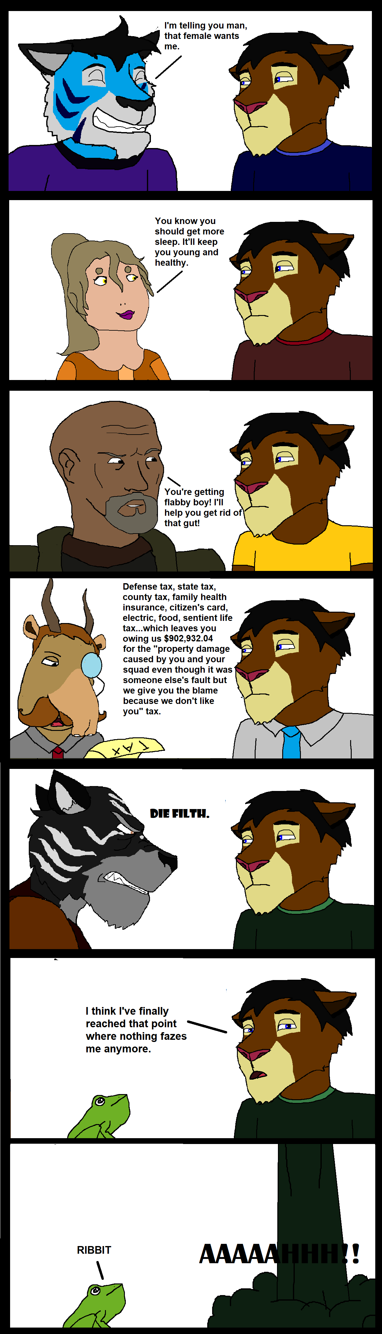 Unfazed by life by DandinFreeLands on DeviantArt