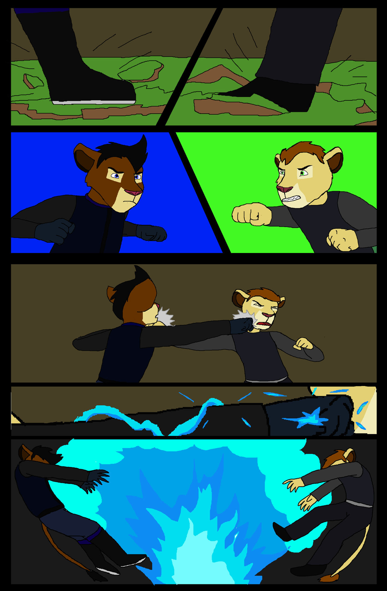 Conners final combat trial page 14 by DandinFreeLands on DeviantArt