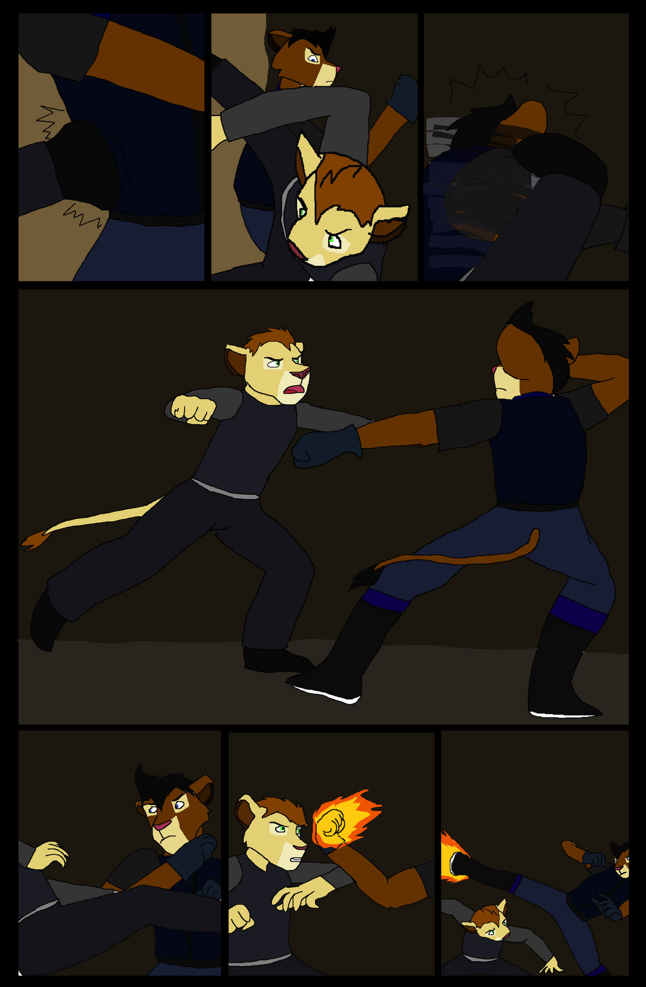 Final Combat Deviantart Conners final combat trial page 18 by DandinFreeLands on DeviantArt