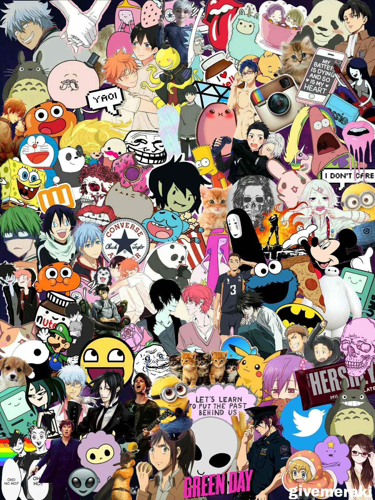 Random collage of random stuff by givemeraki on DeviantArt