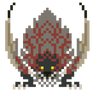 Monster Hunter: World - Bazelgeuse Pixel Icon