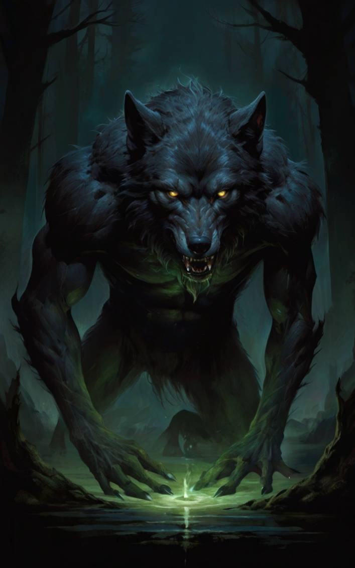 Default An enchanting werewolf brimming with mythi by aibigor on DeviantArt