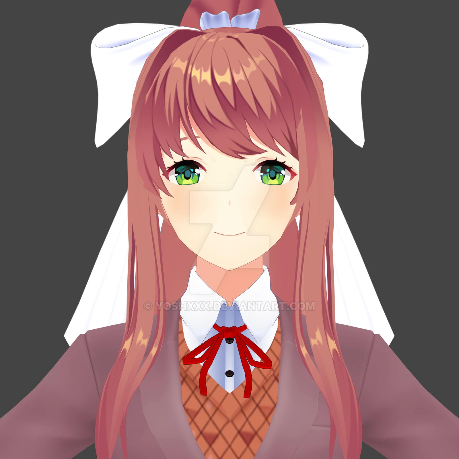 Monika File Download MMD DDLC Monika - Yuri by Qeuxin by yoshxxx on DeviantArt