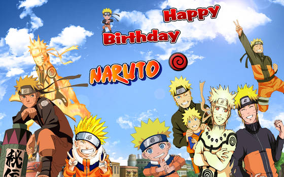 Happy  Brithday  Naruto kung