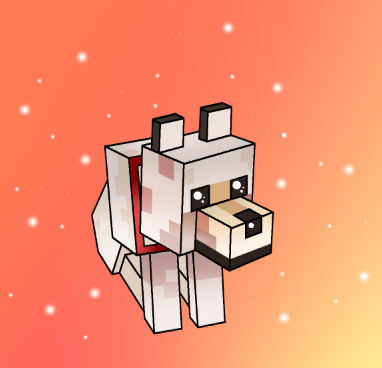 Minecraft wolf by Brightness-SentryYT on DeviantArt