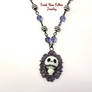 Jack Skellington cameo necklace