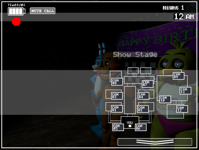 Fnaf 2 Show Stage camera (gmod edition) by Witheredfoxy on DeviantArt