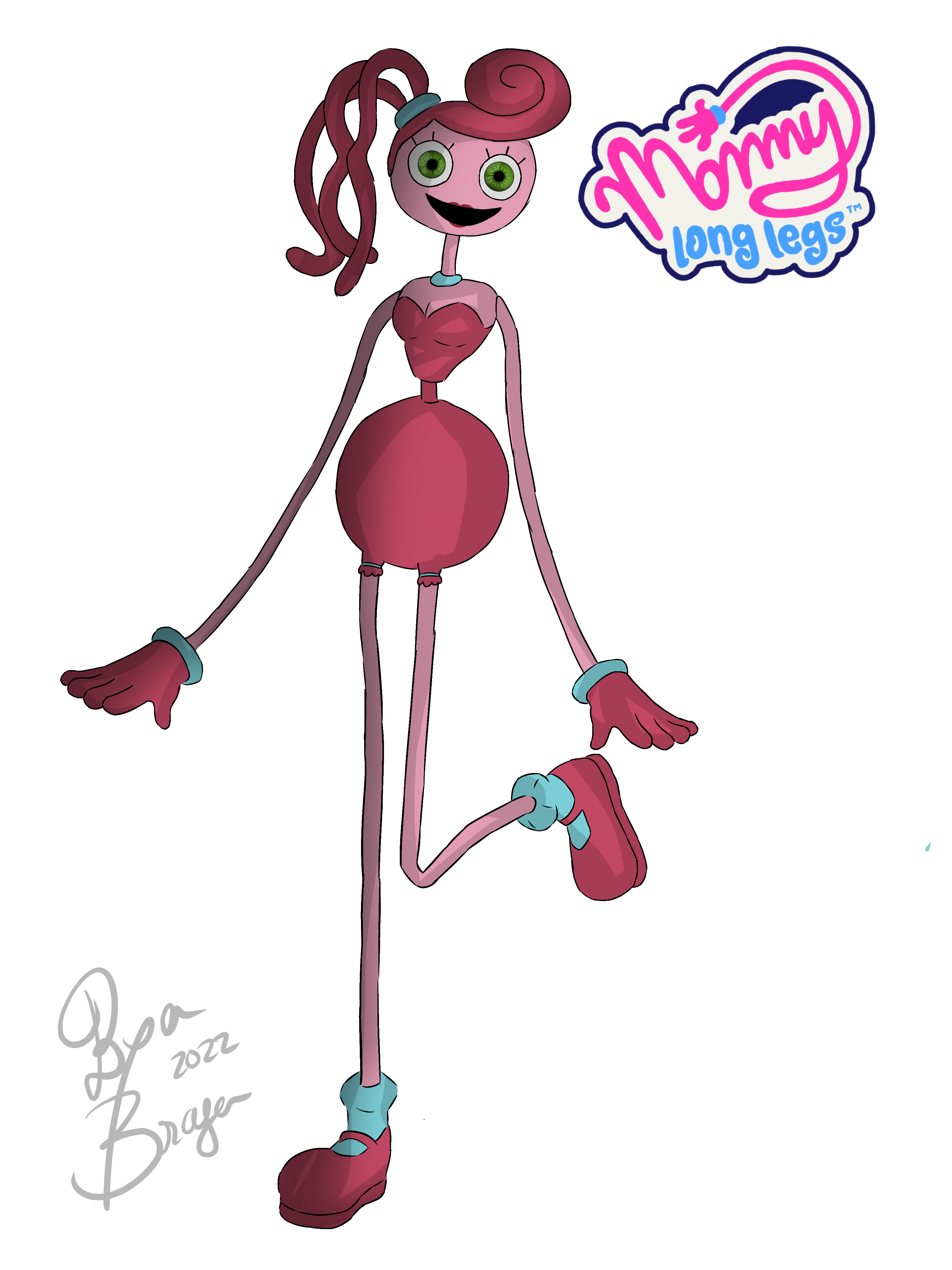 Drawing Mommy Long Legs in Different Art Styles : r/PoppyPlaytime