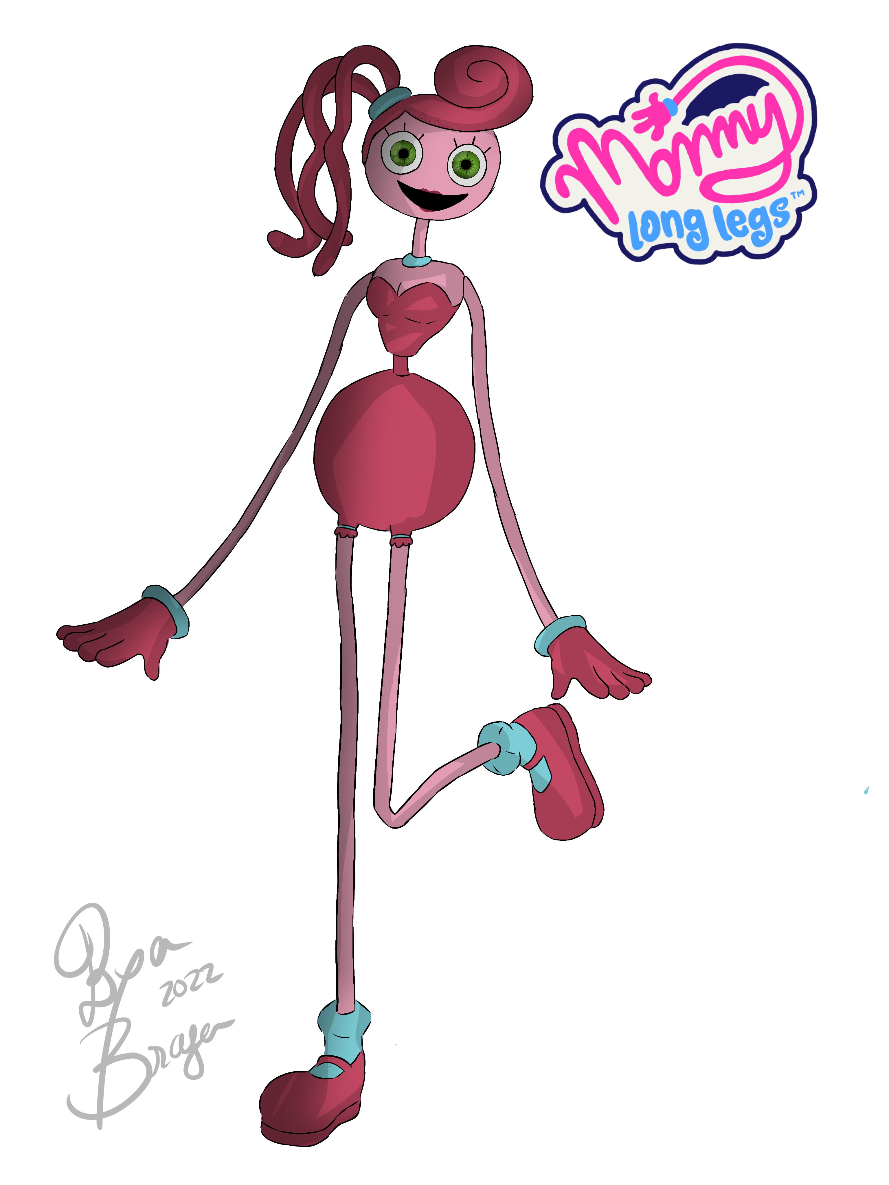 drawing of mommy long legs : r/PoppyPlaytime