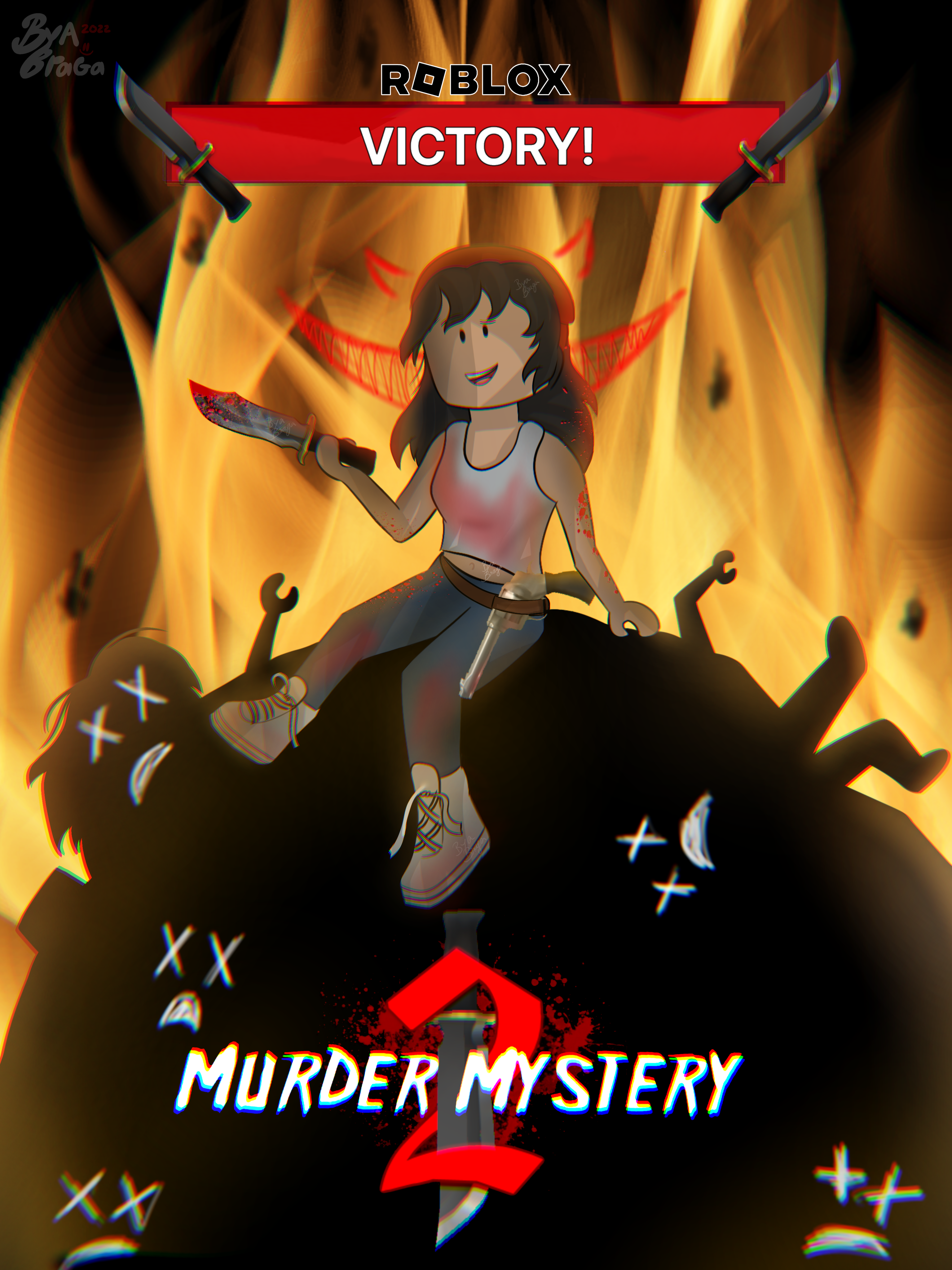 Roblox - QUEM FEZ ISSO? (Murder Mystery 2)