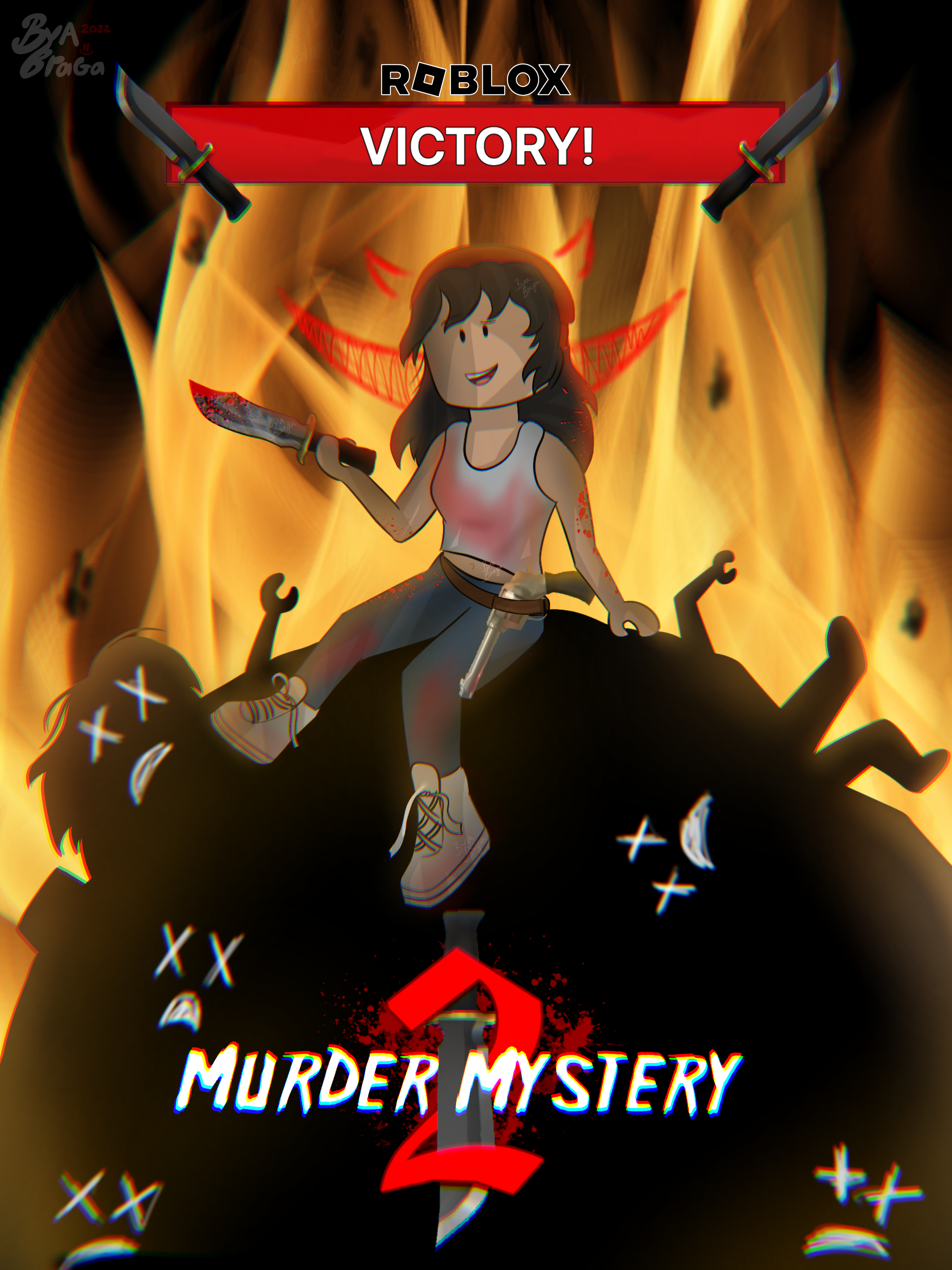 Roblox - Murder Mystery 2 POSTER by byacofc on DeviantArt