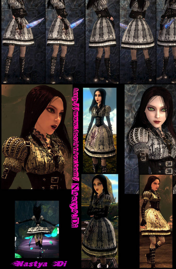 Alice Madness Returns - Silk Maiden outfit by VirginiaTuck on DeviantArt