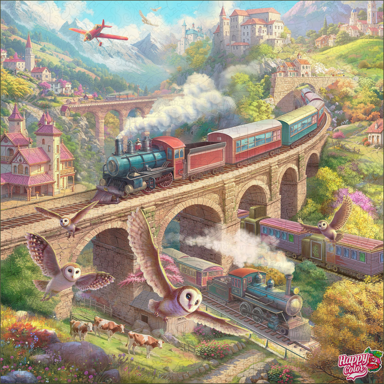 Cuboss Train Trains Puzzle by Cubchoo62 on DeviantArt