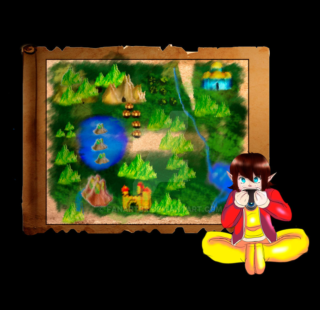 Alex kidd map by fanartbr on DeviantArt