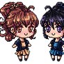 .:. Matching Pixel Chib Chibs: Hoshi and Yuki .:.