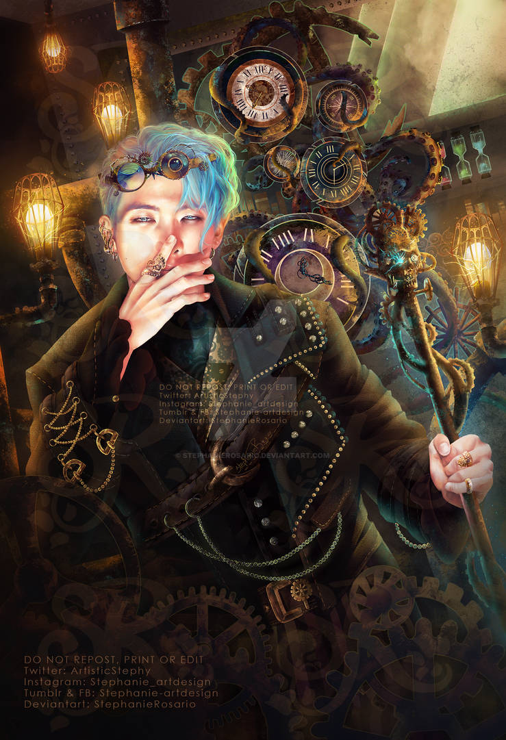 Steampunk Time Lord Namjoon