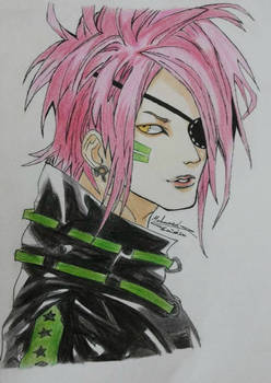 pink haired pirate