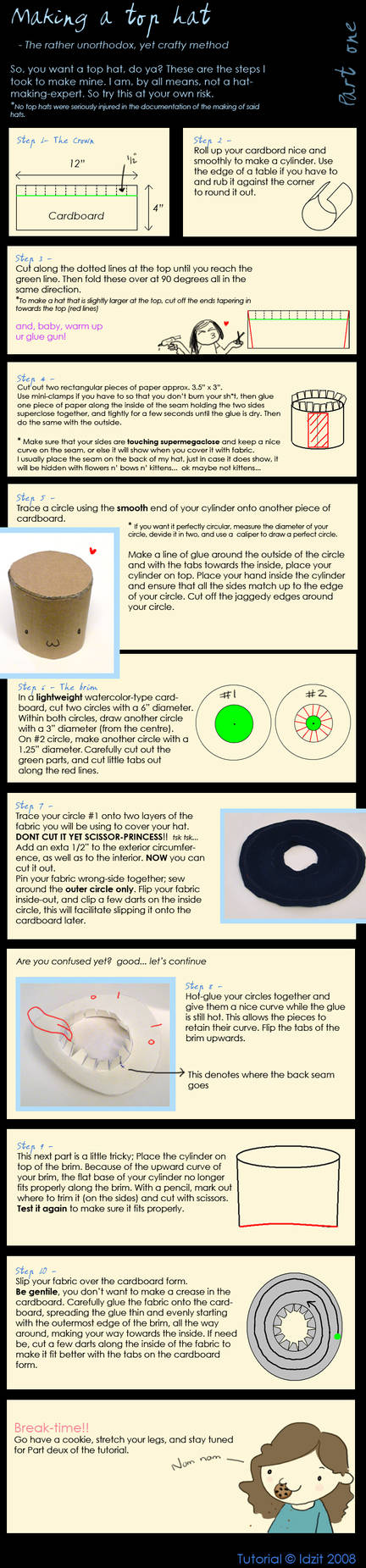 Top Hat Tutorial 1 by Idzit