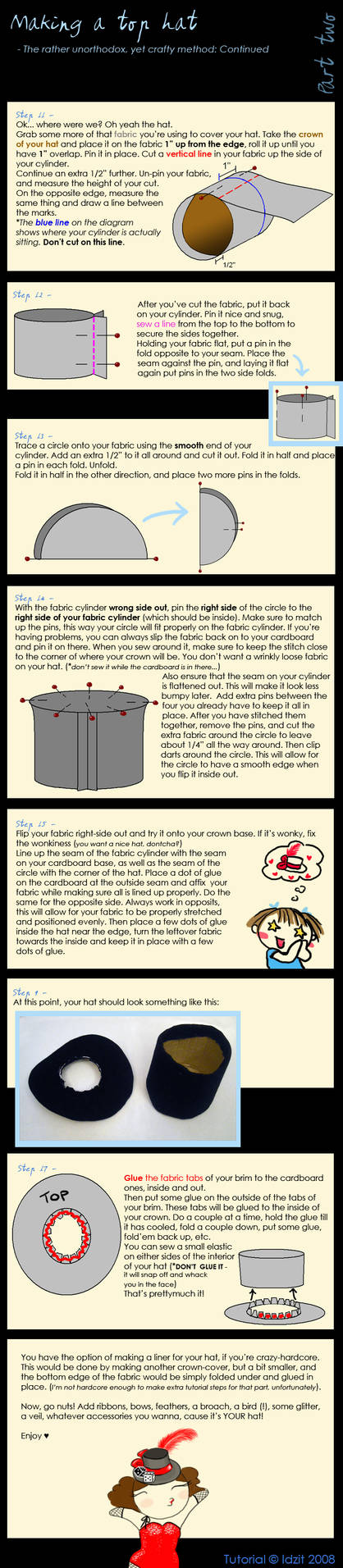 Top Hat Tutorial 2 by Idzit
