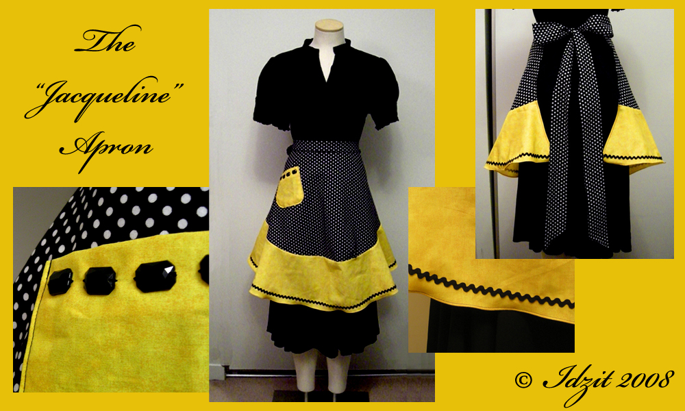 The 'Jacqueline' 1950s apron