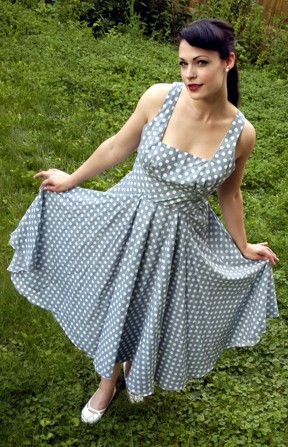 Dotty dress