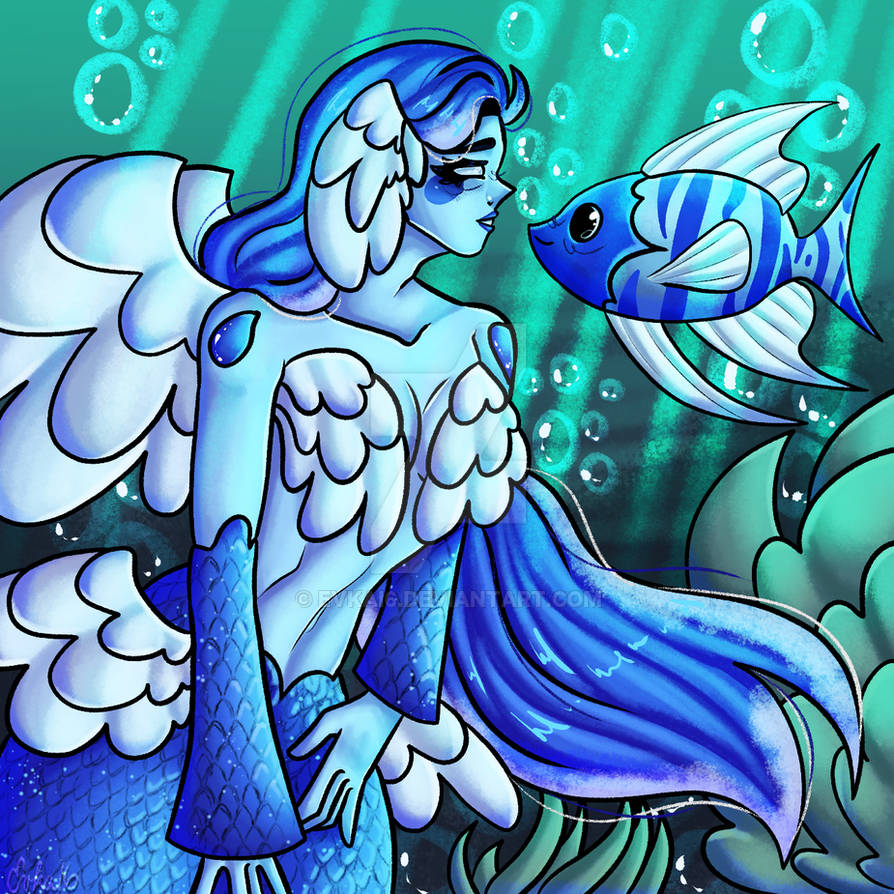 Anoymouse Fish : You are a very beautiful fish : by EvkaI6 on DeviantArt