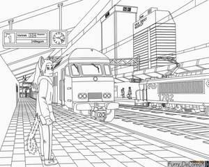 At the Station wip