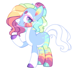 MLP Adopt - Colorful Rainbow - CLOSED