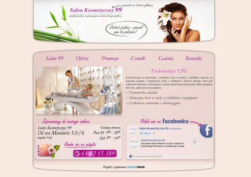 Salon Kosmetyczny 99 website