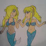 Request: Mermaids Rosalina and Samus.