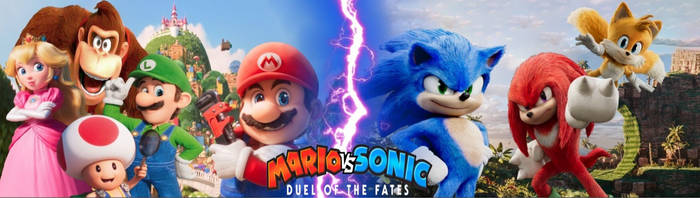 Mario vs Sonic: Duel of Fates Poster 2