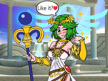 Palutena's Haircut.