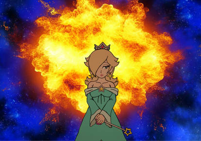 Cool Princesses don't look at explosions.