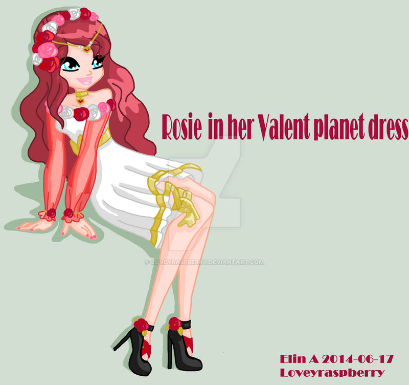 Rosie- Valent planet dress