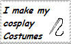 I make my cosplays stamp