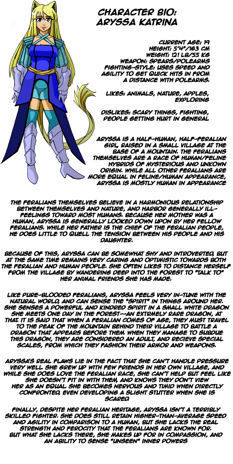 Aryssa Character Bio