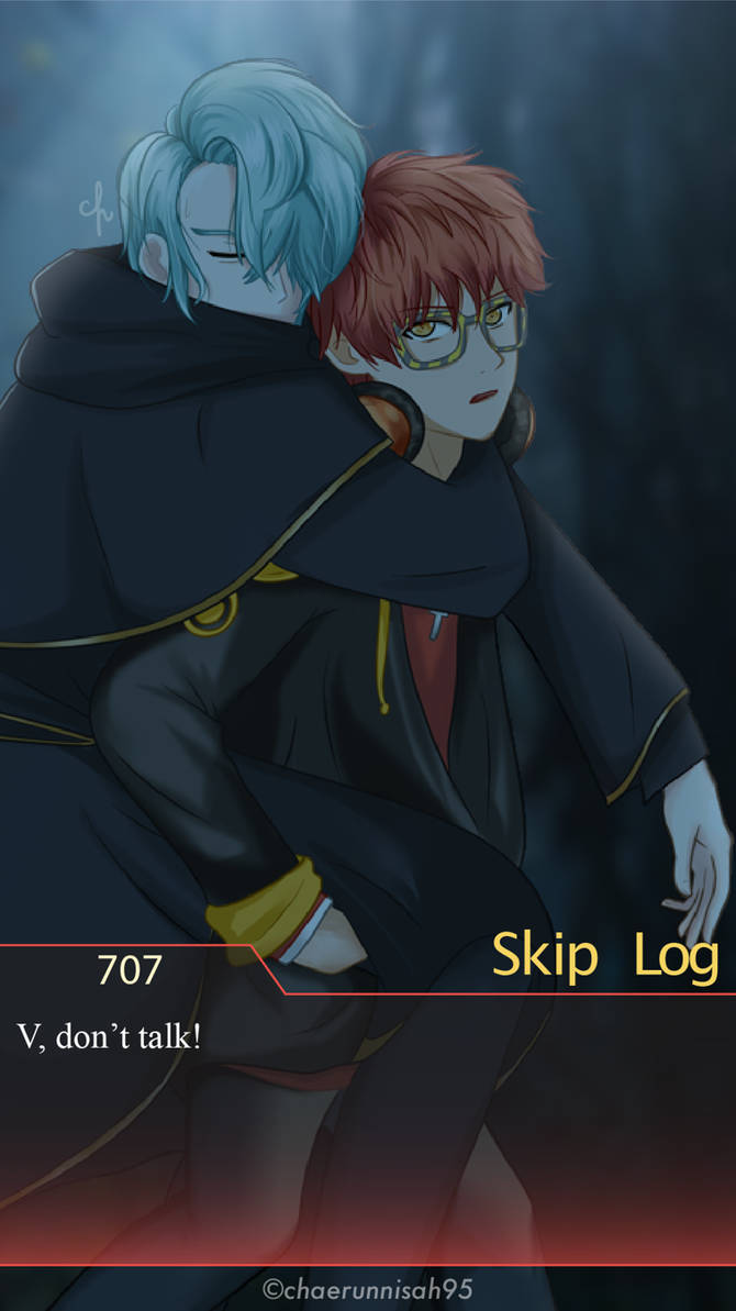 Mystic Messenger Seven V Fanart Cg By Chaerunnisah95 On Deviantart