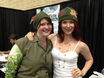 Callie Crafterlite Meets Jewel Staite!