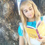 Alice reading Alice, again?! [Alice Cosplay]