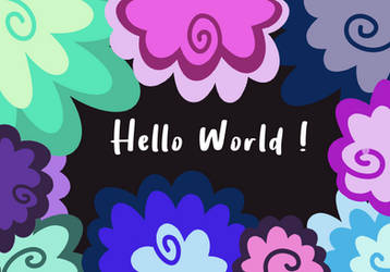 Fluffy Framed Hello World