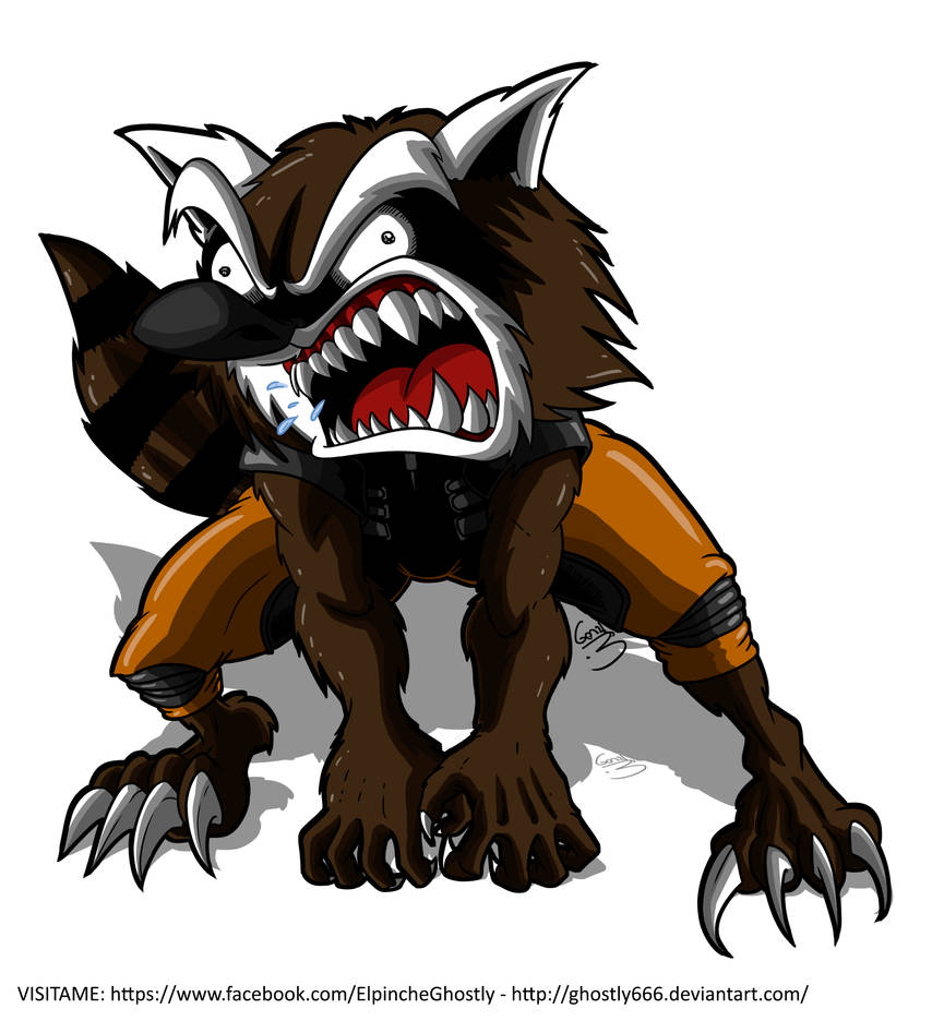 Rocket Racoon by ghostly666 on DeviantArt
