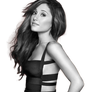 Ariana Grande PNG En B. y N.