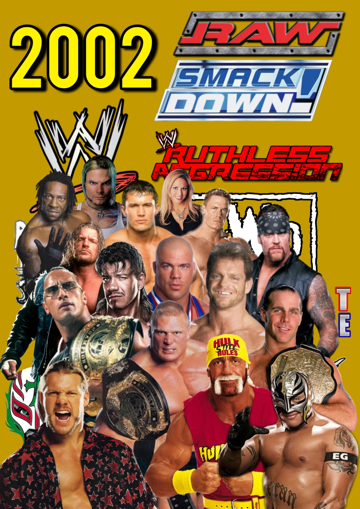 Wwe 2002 Roster WWE 2002: Ruthless Aggression! by burnsbrianwildcat87 on DeviantArt