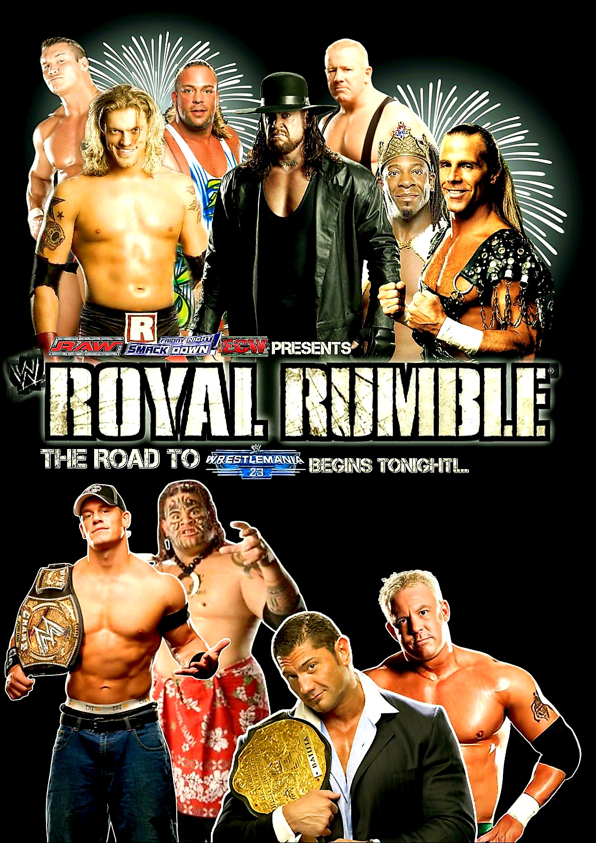 My Custom WWE Royal Rumble 2007 PPV Poster by burnsbrianwildcat87 on ...