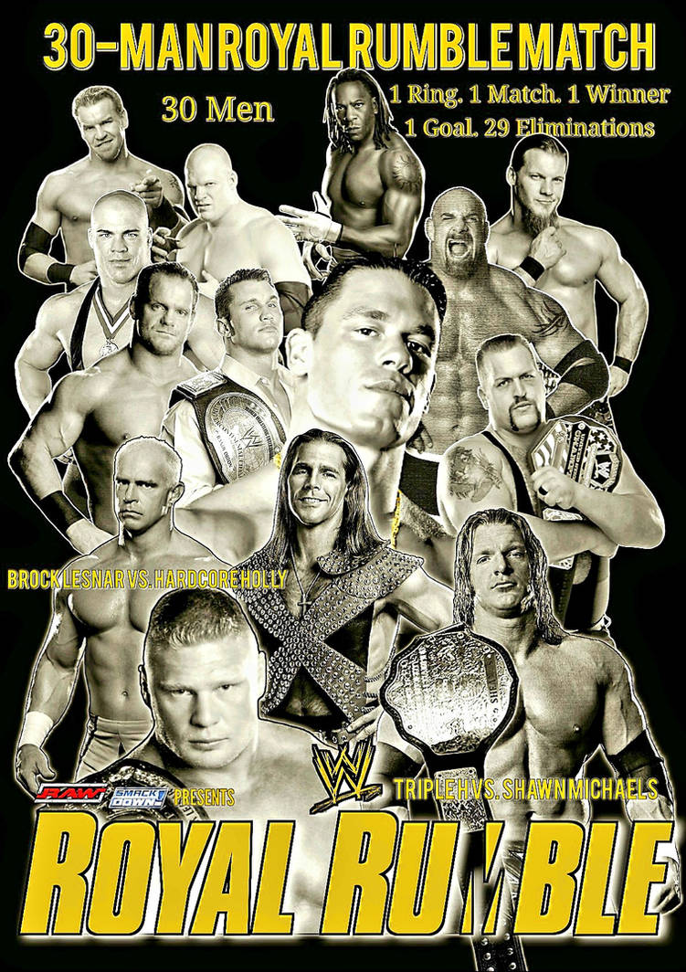 My WWE Royal Rumble 2004 Custom PPV Poster by burnsbrianwildcat87 on ...